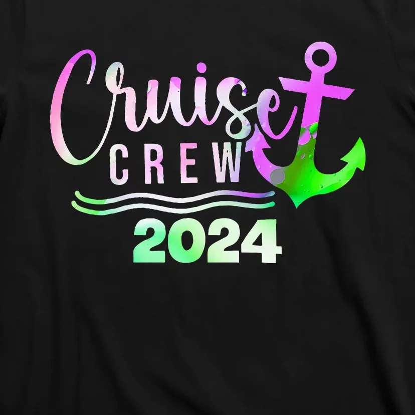 Cruise Crew 2024 Vacation Trip Sailing Squad T-Shirt