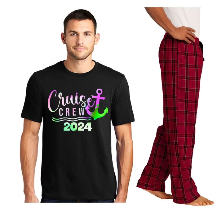 Cruise Crew 2024 Vacation Trip Sailing Squad Pajama Set