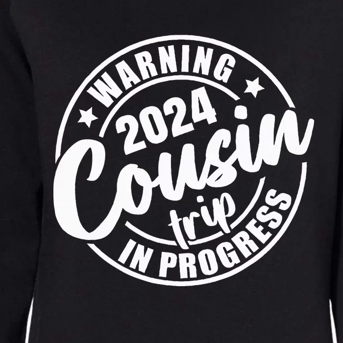 Cousin Crew 2024 Family Reunion Trip Weekend Vacation Womens California Wash Sweatshirt