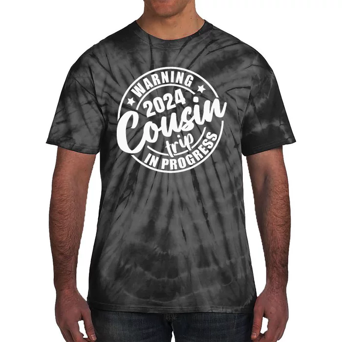 Cousin Crew 2024 Family Reunion Trip Weekend Vacation Tie-Dye T-Shirt