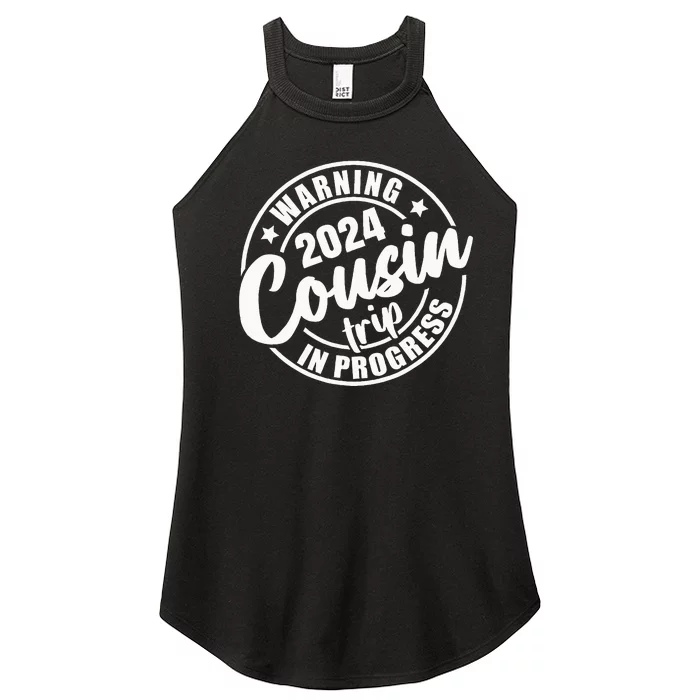 Cousin Crew 2024 Family Reunion Trip Weekend Vacation Women’s Perfect Tri Rocker Tank