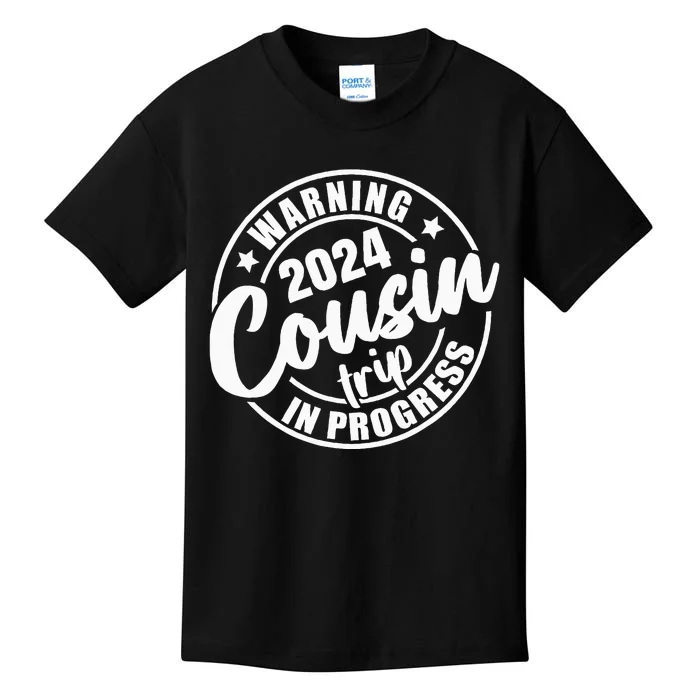 Cousin Crew 2024 Family Reunion Trip Weekend Vacation Kids T-Shirt