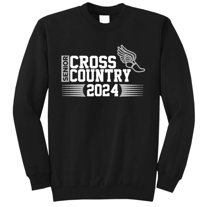 Cross Country 2024 Senior Running Team Grey Sweatshirt