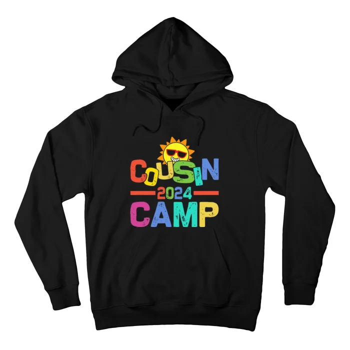 Cousin Camp 2024 Family Vacation Summer Camping Hoodie