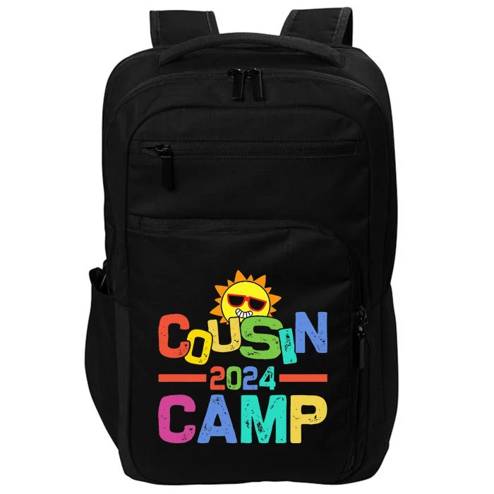 Cousin Camp 2024 Family Vacation Summer Camping Impact Tech Backpack