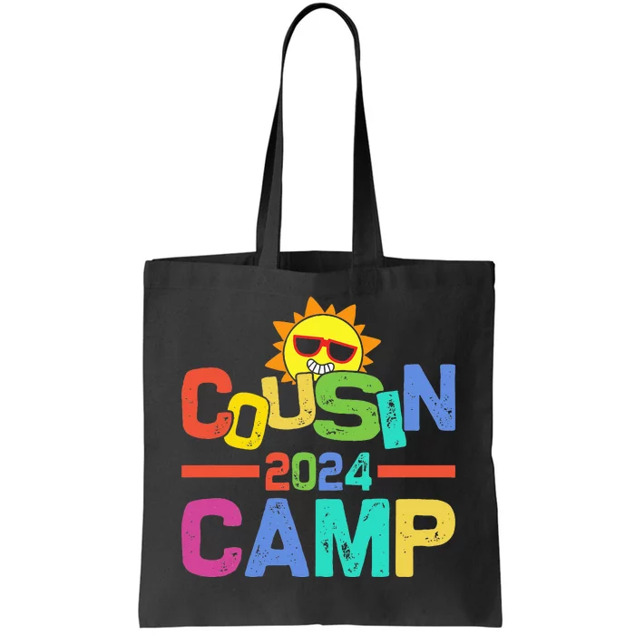 Cousin Camp 2024 Family Vacation Summer Camping Tote Bag