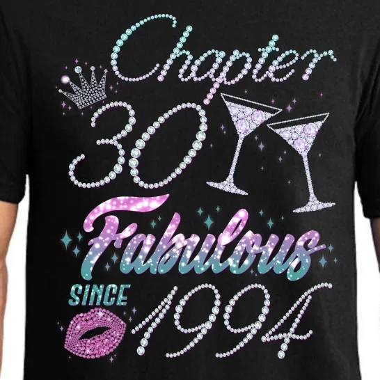 Cute Chapter 30th Birthday Fabulous Since 1994 Pajama Set