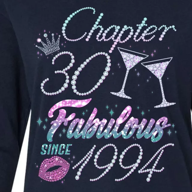 Cute Chapter 30th Birthday Fabulous Since 1994 Womens Cotton Relaxed Long Sleeve T-Shirt