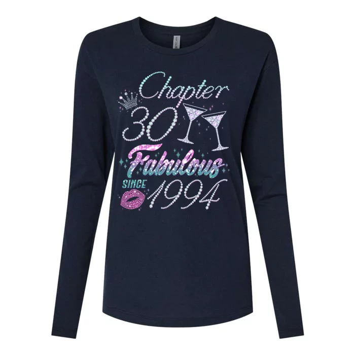 Cute Chapter 30th Birthday Fabulous Since 1994 Womens Cotton Relaxed Long Sleeve T-Shirt