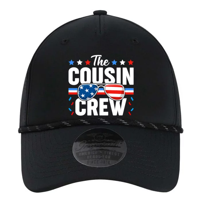 Cousin Crew 4th Of July Patriotic American Family Matching Gift Performance The Dyno Cap