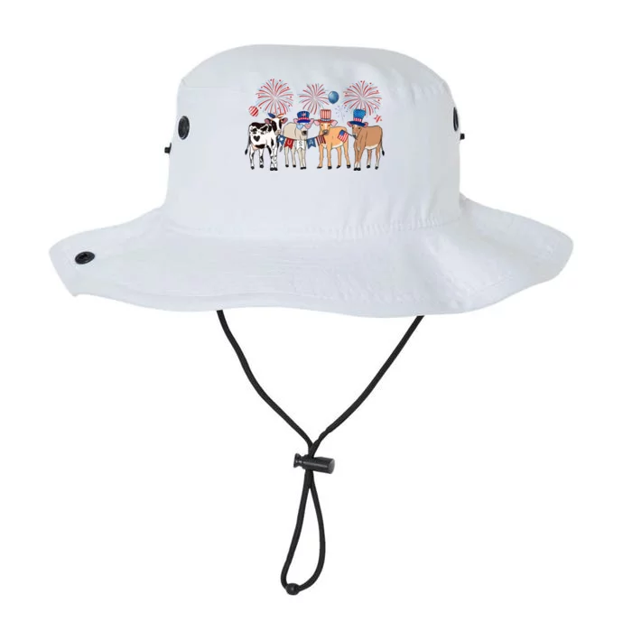 Cute Cows 4th Of July Legacy Cool Fit Booney Bucket Hat