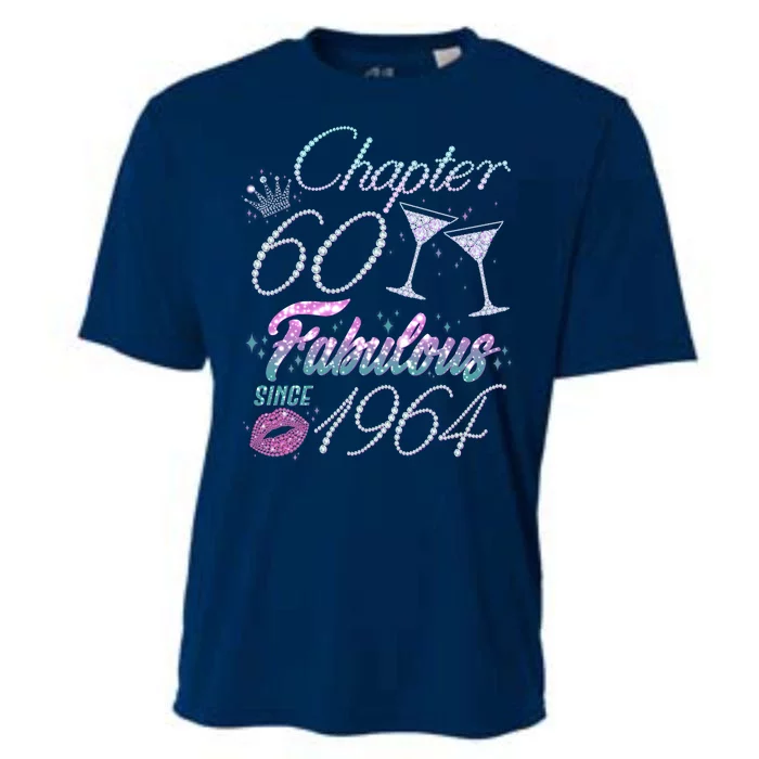 Cute Chapter 60th Birthday Fabulous Since 1964 Cooling Performance Crew T-Shirt