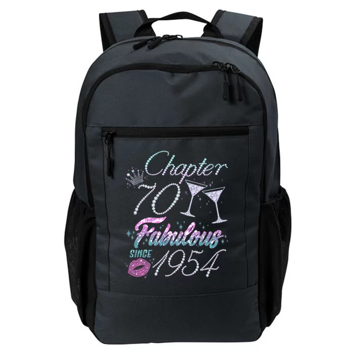 Cute Chapter 70th Birthday Fabulous Since 1954 Daily Commute Backpack