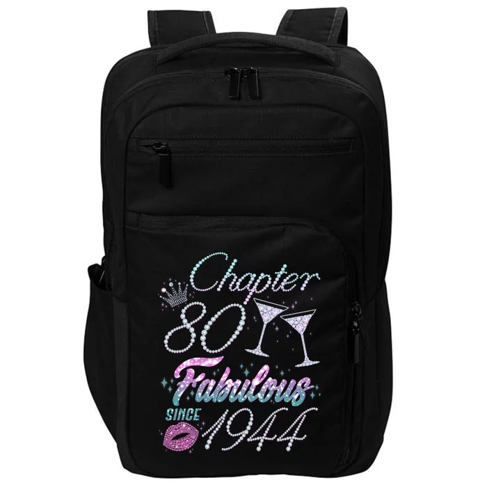 Cute Chapter 80th Birthday Fabulous Since 1944 Impact Tech Backpack