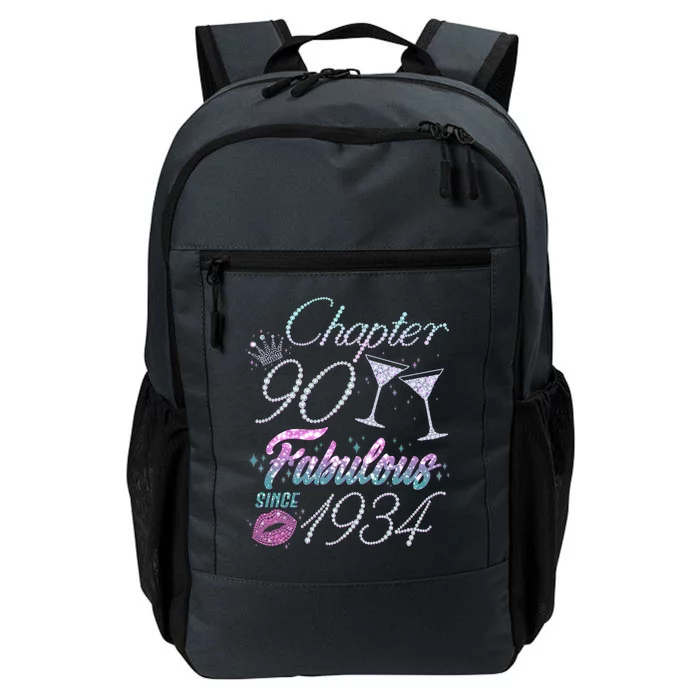 Cute Chapter 90th Birthday Fabulous Since 1934 Daily Commute Backpack