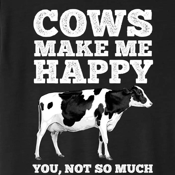 Cool Cow Art Cow Farmer Dairy Cows Farm Animal ChromaSoft Performance T-Shirt