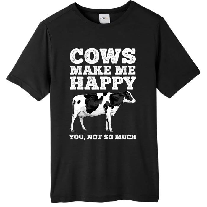 Cool Cow Art Cow Farmer Dairy Cows Farm Animal ChromaSoft Performance T-Shirt