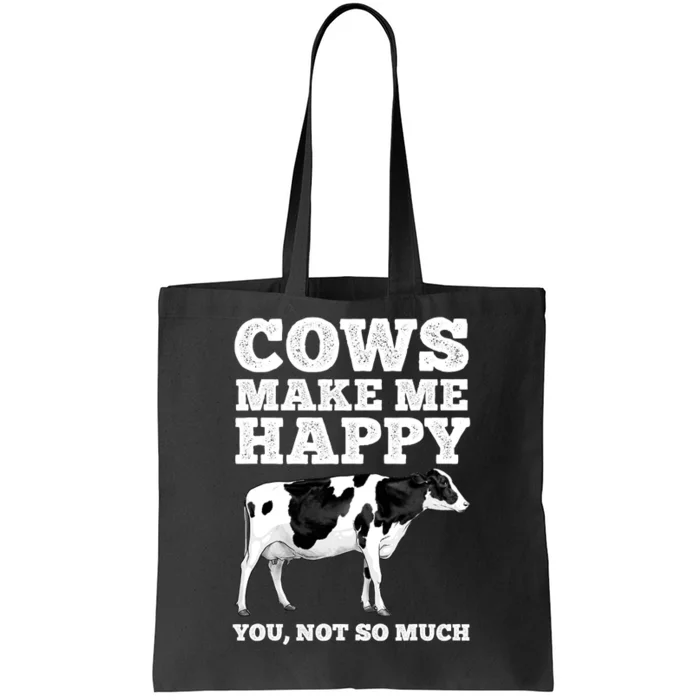 Cool Cow Art Cow Farmer Dairy Cows Farm Animal Tote Bag