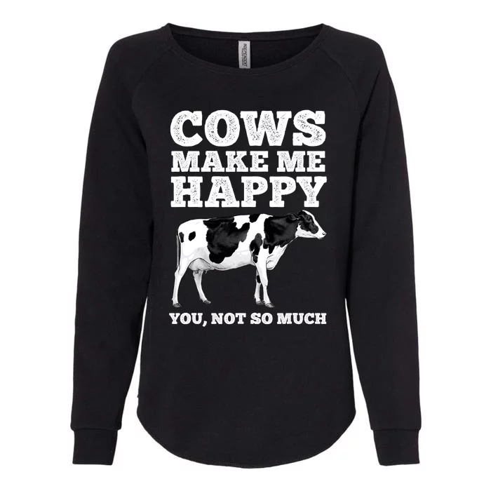 Cool Cow Art Cow Farmer Dairy Cows Farm Animal Womens California Wash Sweatshirt