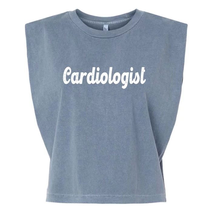 Cardiologist Garment-Dyed Women's Muscle Tee