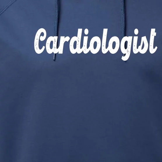 Cardiologist Performance Fleece Hoodie