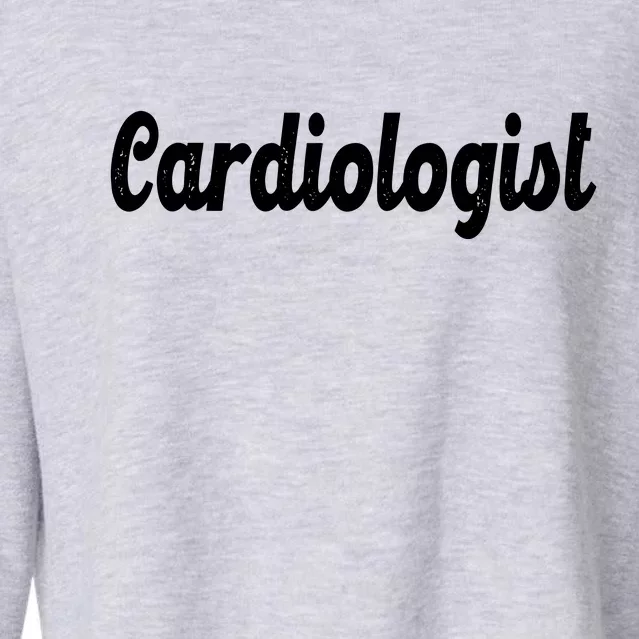 Cardiologist Cropped Pullover Crew