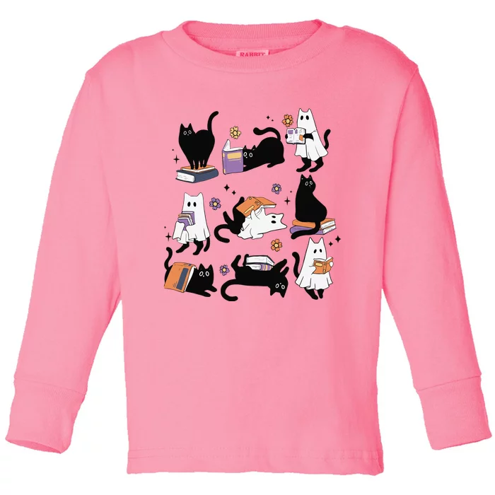 Cat Toddler Long Sleeve Shirt