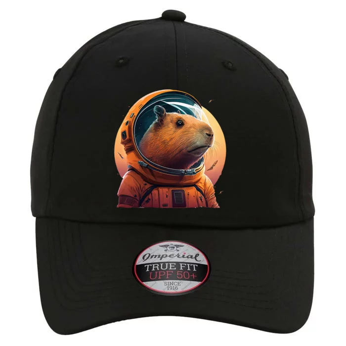 Capybara Cute and Capybara Astronaut in the space The Original Performance Cap