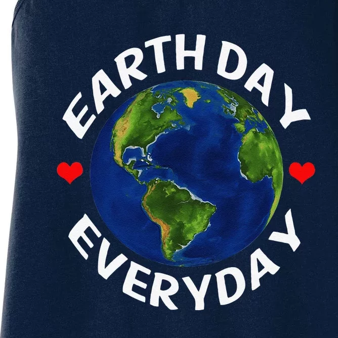 Climate Change Activism Earth Day Environmental Funny Women's Racerback Tank