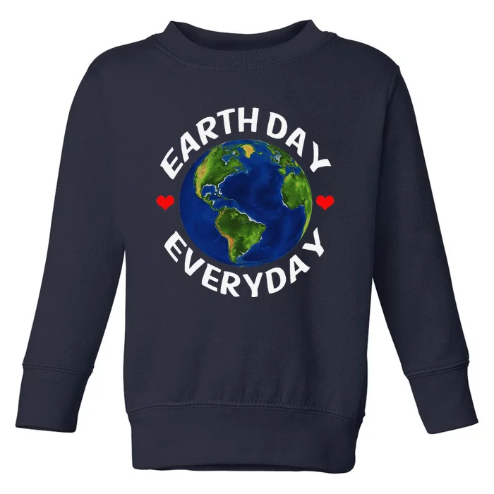 Climate Change Activism Earth Day Environmental Funny Toddler Sweatshirt