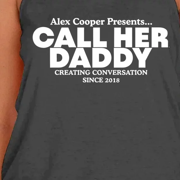 Camila Cabello Alex Coop Presents Call Her Daddy Creating Conversation Since 201 Women's Knotted Racerback Tank