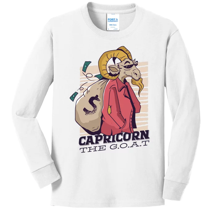 Capricorn Kids Long Sleeve Shirt