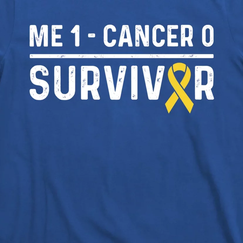 Childhood Cancer Awareness Ribbon Survivor Remission Cool Gift T-Shirt