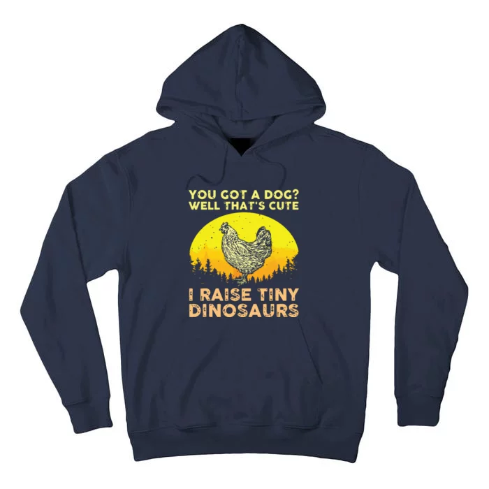 Cool Chicken Art For Men Women Kids Poultry Chicken Farmer Tall Hoodie