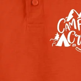 Camping Crew Adventure Mountain Dry Zone Grid Performance Polo