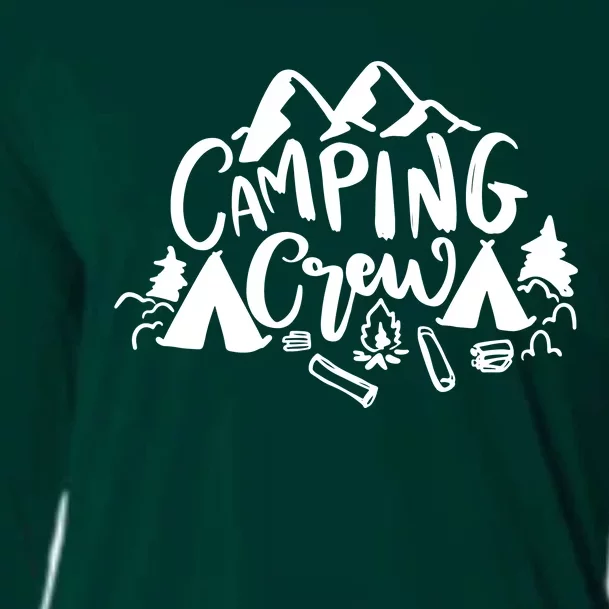 Camping Crew Adventure Mountain Cooling Performance Long Sleeve Crew