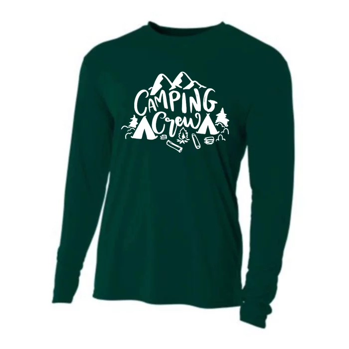 Camping Crew Adventure Mountain Cooling Performance Long Sleeve Crew