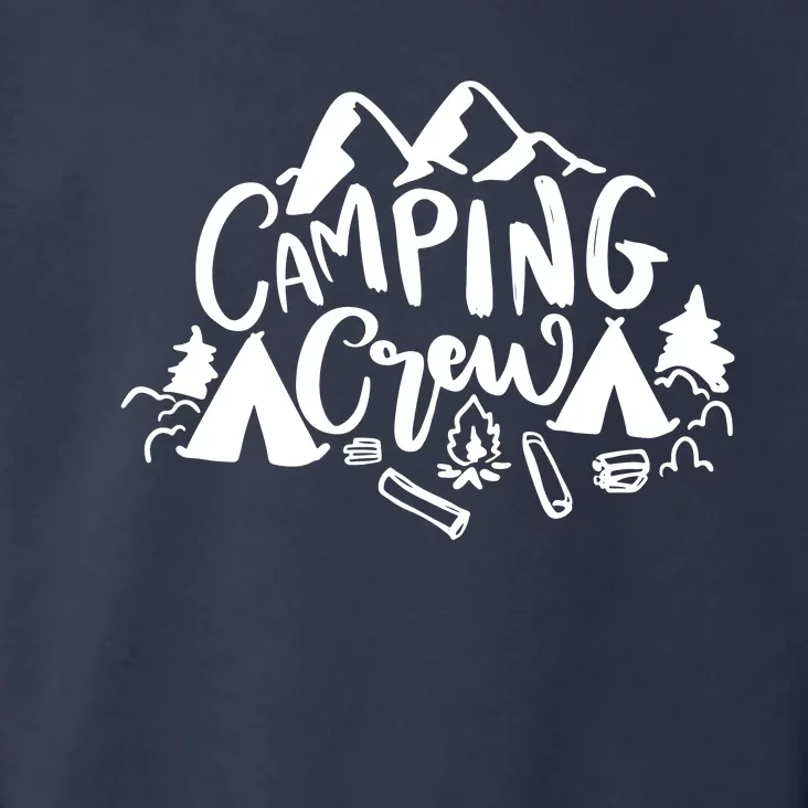 Camping Crew Adventure Mountain Toddler Hoodie