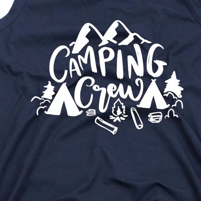 Camping Crew Adventure Mountain Tank Top