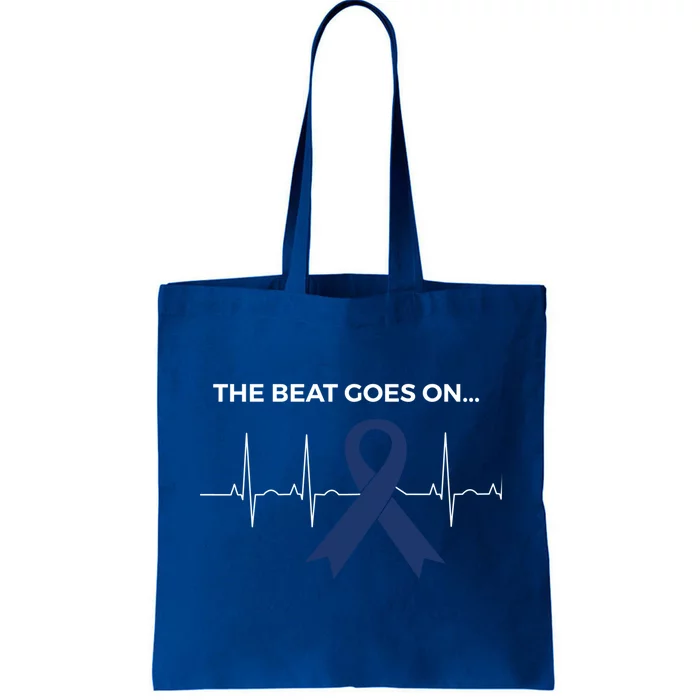 Colon Cancer Awareness Funny Gift National Colon Cancer Awareness Great Gift Tote Bag