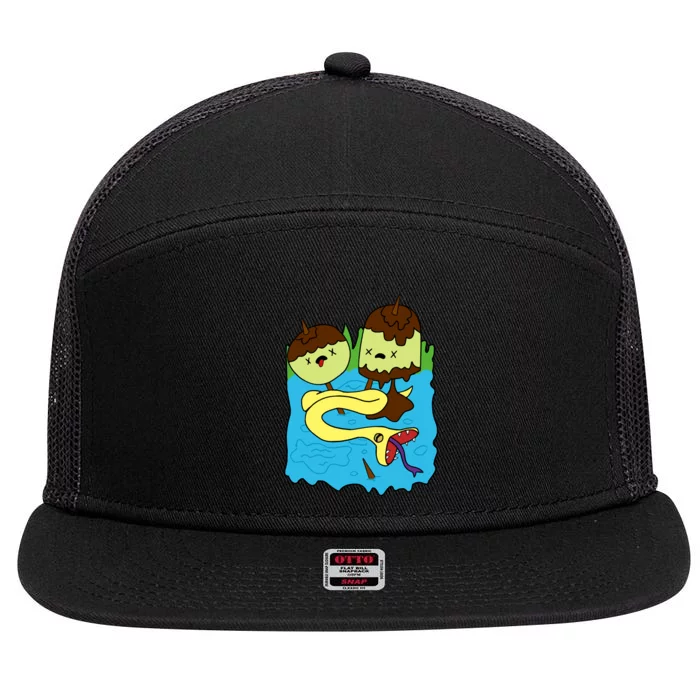 Candypocalypse 7 Panel Mesh Trucker Snapback Hat