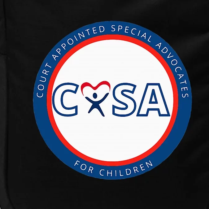 Casa Court Appointed Special Advocates Logo Impact Tech Backpack