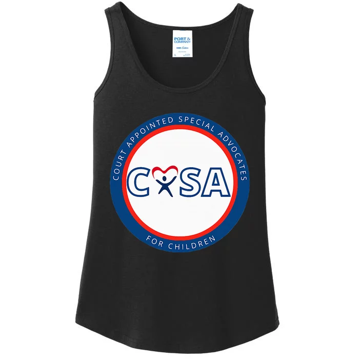 Casa Court Appointed Special Advocates Logo Ladies Essential Tank