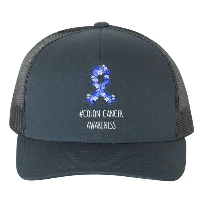 Colon Cancer Awareness Gift Colon Cancer Funny Gift Yupoong Adult 5-Panel Trucker Hat