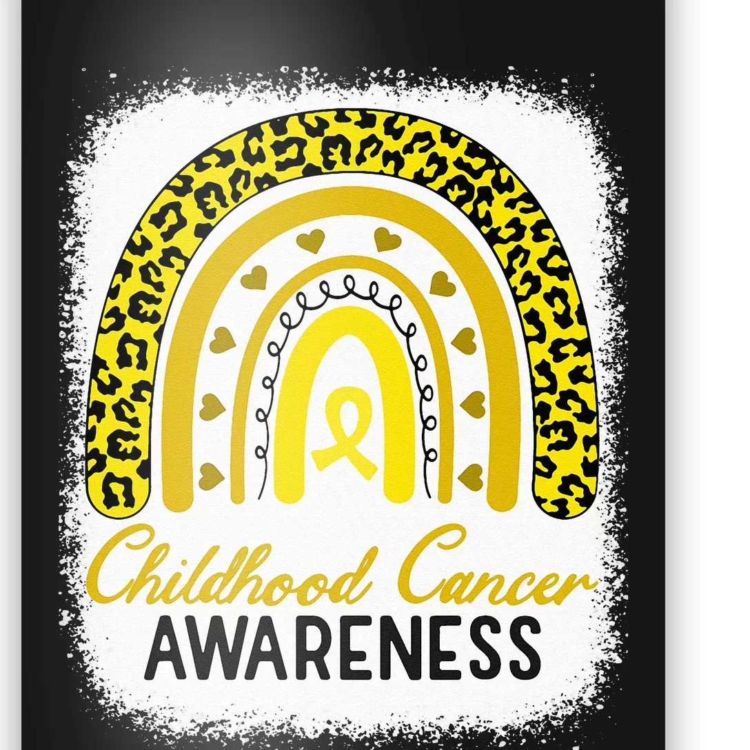 Childhood Cancer Awareness Hope Support Strong Warrior Poster