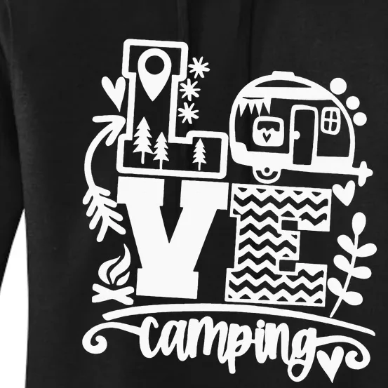 Camping Camping Apparel Women's Pullover Hoodie