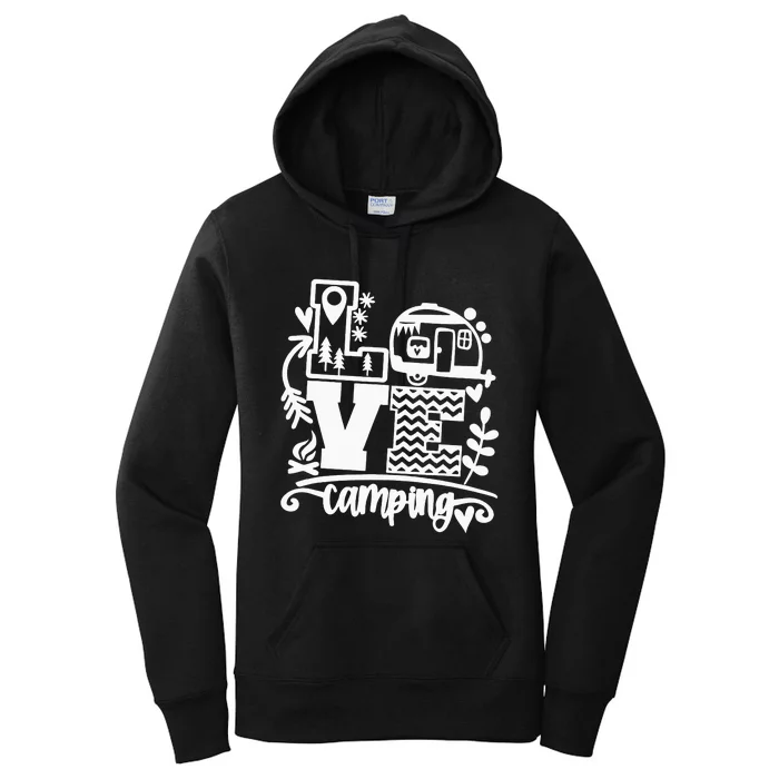 Camping Camping Apparel Women's Pullover Hoodie