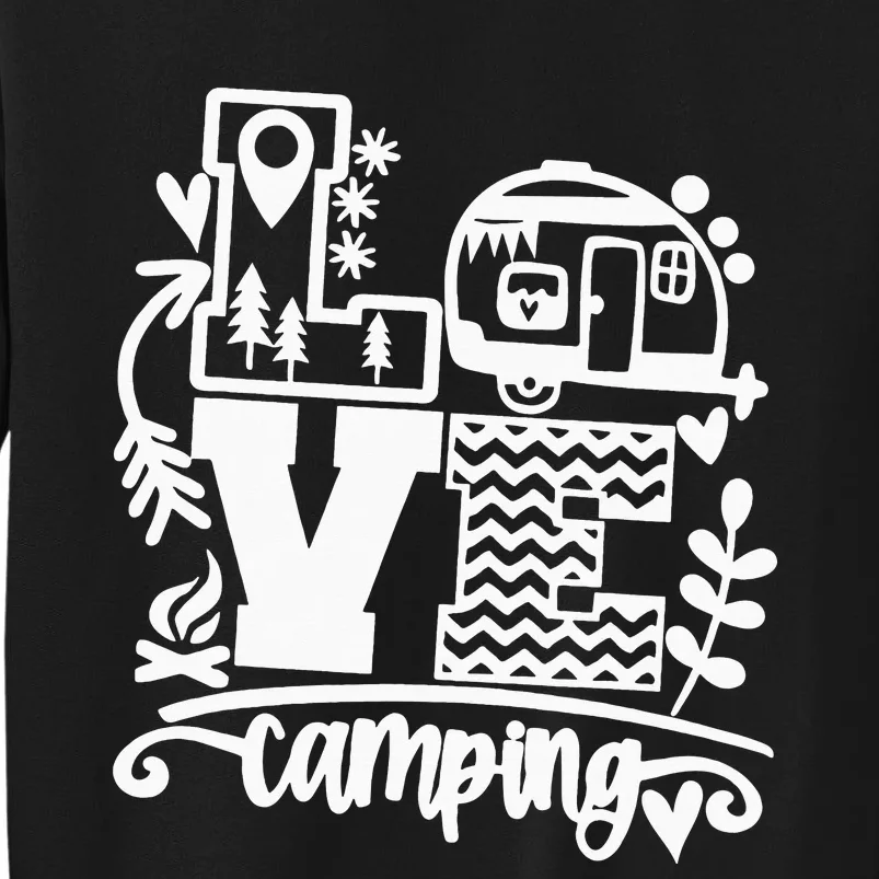 Camping Camping Apparel Tall Sweatshirt