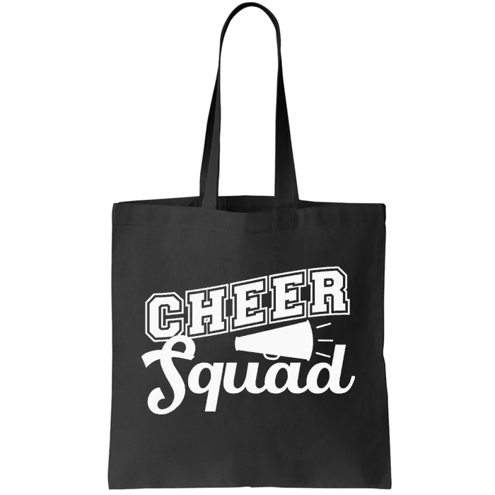 Cute Cheerleader Art Women Girls Cheer Squad Cheer Flyer Tote Bag