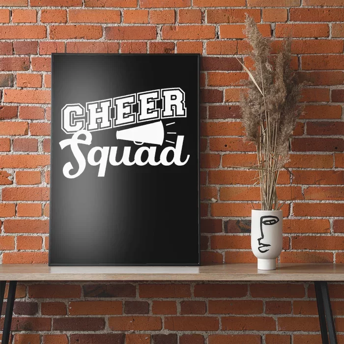 Cute Cheerleader Art Women Girls Cheer Squad Cheer Flyer Poster